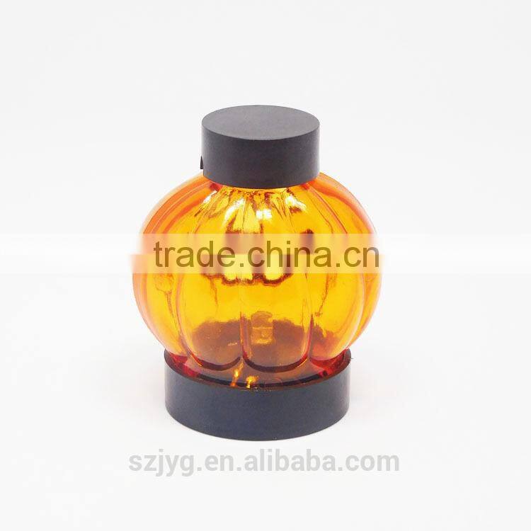 Led Cute Pumpkin Lantern With Handle For Decoration