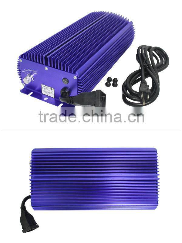 Quiet Hydroponic Grow Lights Dimmable Electronic Ballast