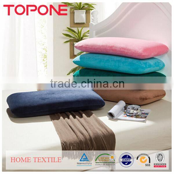 China made colorful small size memory foam pillow for children