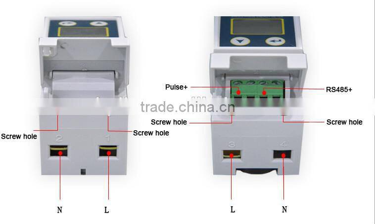 PILOT SPM91 Din rail MODBUS single phase digital Energy Meter