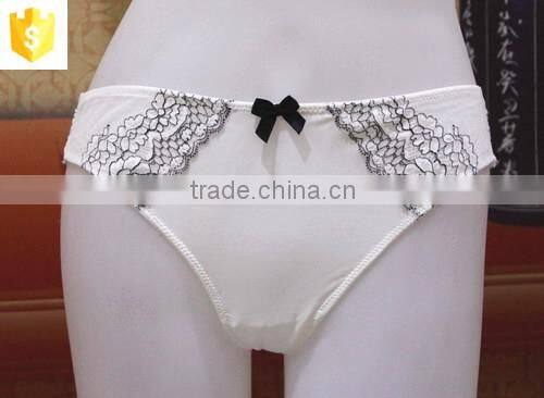 polyamide brief lady panty,hot lace underwear panty