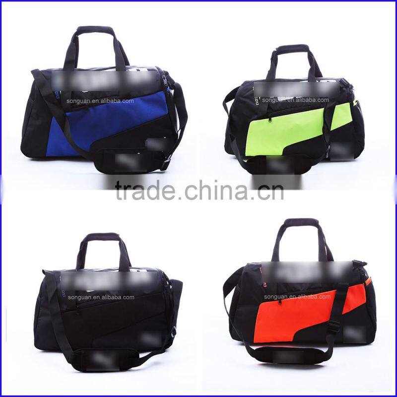 China wholesale durable waterproof 600D polyester sports gym Bag