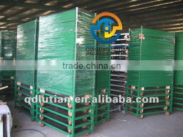 garden trolley, danish trolley, flower cart, flower transport trolley