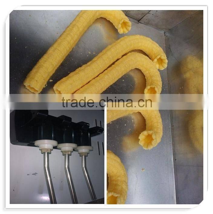 Stainless steel Korean pop corn cane puffing machine for ice cream