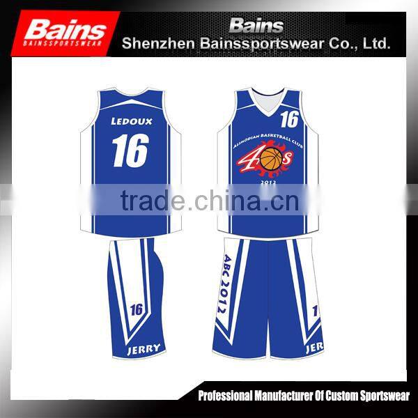Custom new womens basketball uniform design
