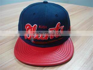 Wholesale unstructured flat cap Nylon snapback cap