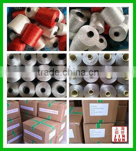 Multicolor polyester sequin yarn for knitting