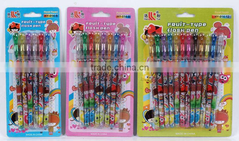 new arrival promotion color changing gel ink pen