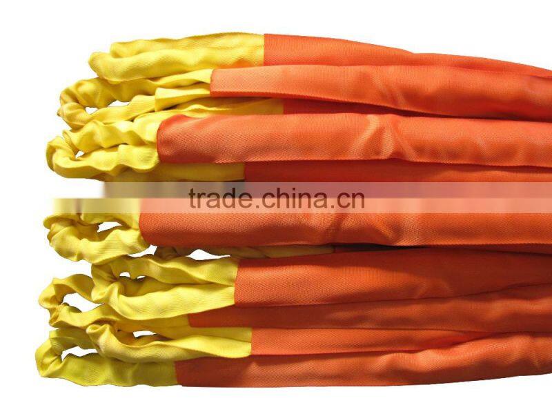 Chinese supplier lpolyester lifting sling/belt soft lifting slings, belt type sling