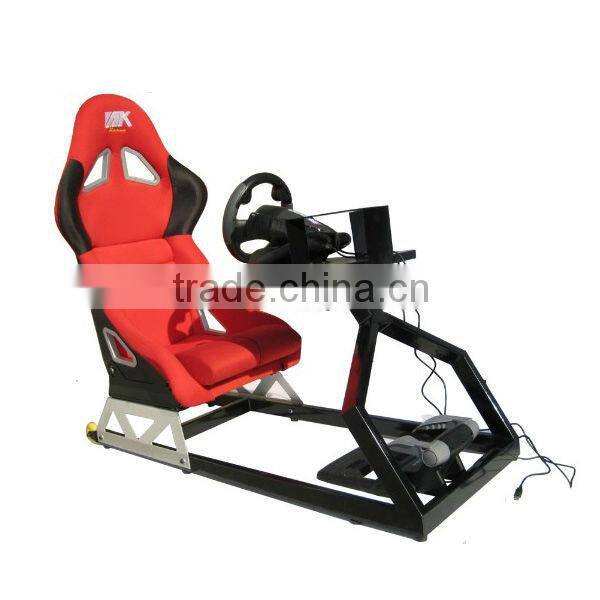 AK new design video game driving car racing seat simulator
