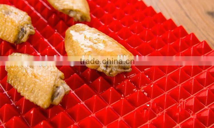 Hot sale FDA and LFGB food grade colorful silicone non-stick Macaron baking mat