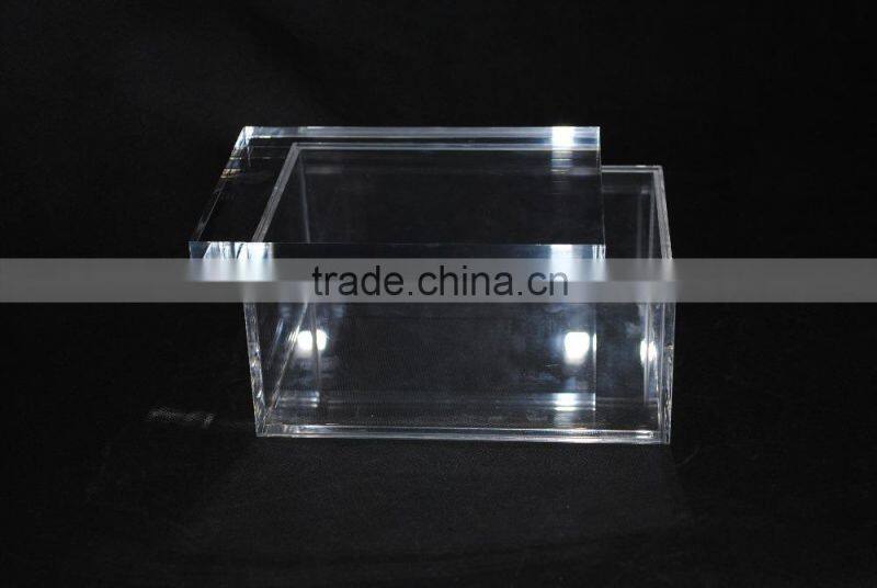 2016 custom Luxury acrylic box with lid