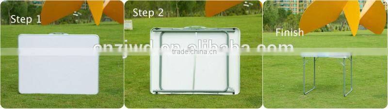 Small Yellow Lightweight Folding Camping Table