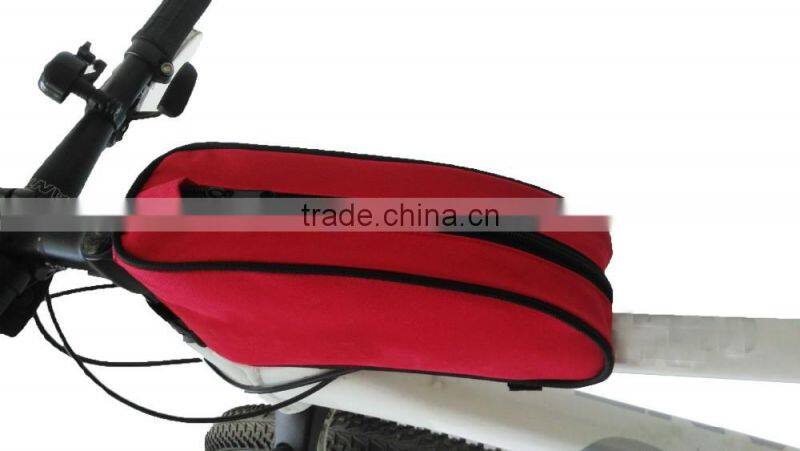 2016 Hot Sale Cycling Sport Bike Accessories Bicycle Frame Pannier Front Tube Bag