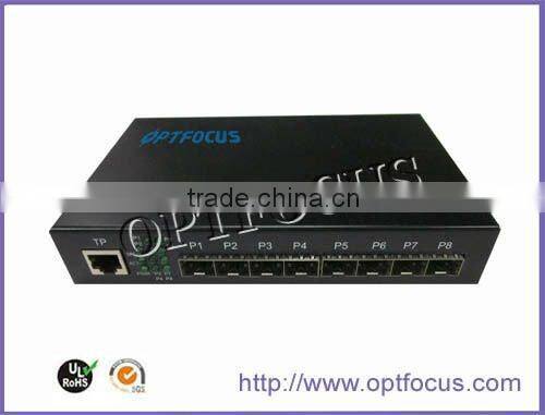 1000M 8FX+1TX Fiber Switch