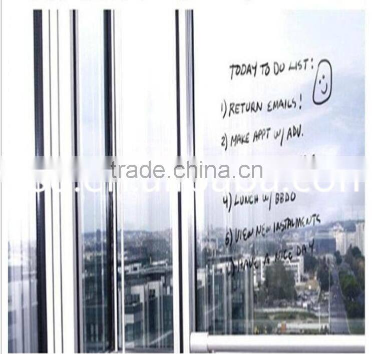 Eco-Friendly Wall Sticker Self Adhesive Whiteboard Film,privacy protection window film