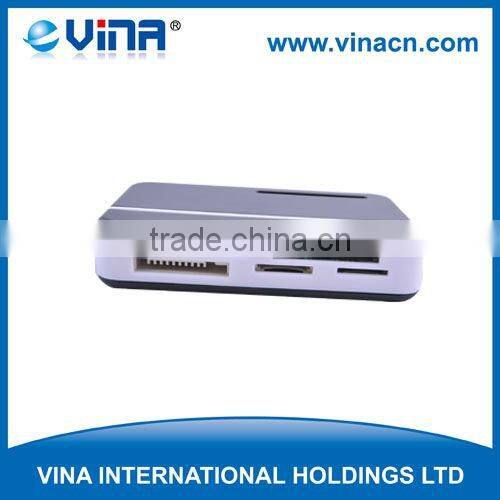 HOT! Super speed USB 3.0 card reader with UV painting for SD,SDHC,SDXC,MS,MMC,XD,CF,M2,T-Flash