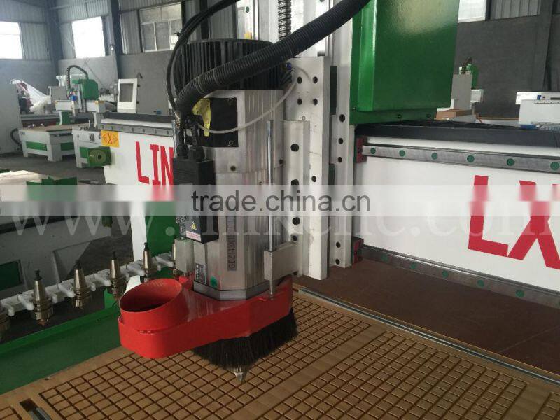 Servo Motor woodworking cnc router LXM-1325-C With ATC Spindle