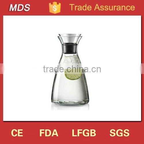 Handmade customized heat resistant rock wine glass