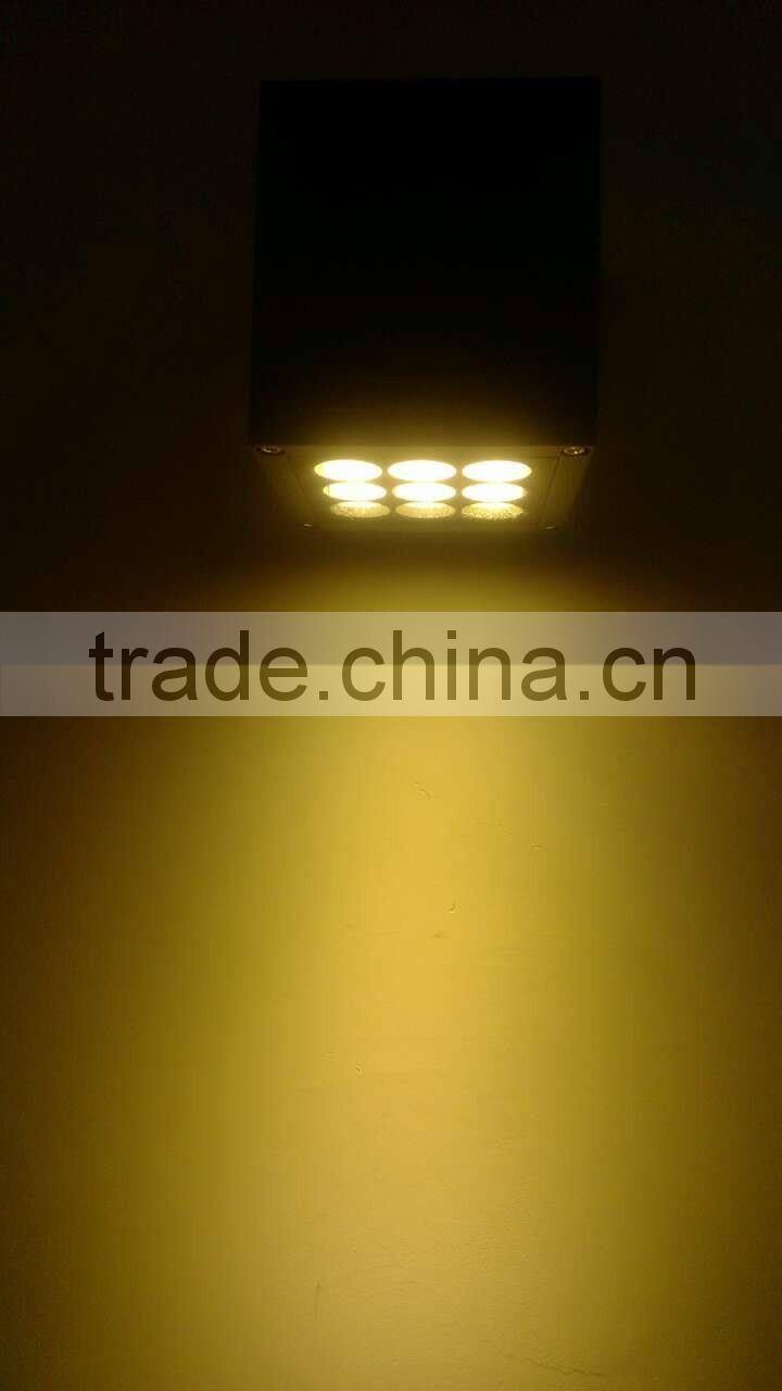 2X10W square hotel LED outdoor Wall Light