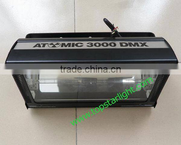 atomic strobe light/atomic 3000W strobe/ DMX stage light/ TSF hight brightness China stage strobe light