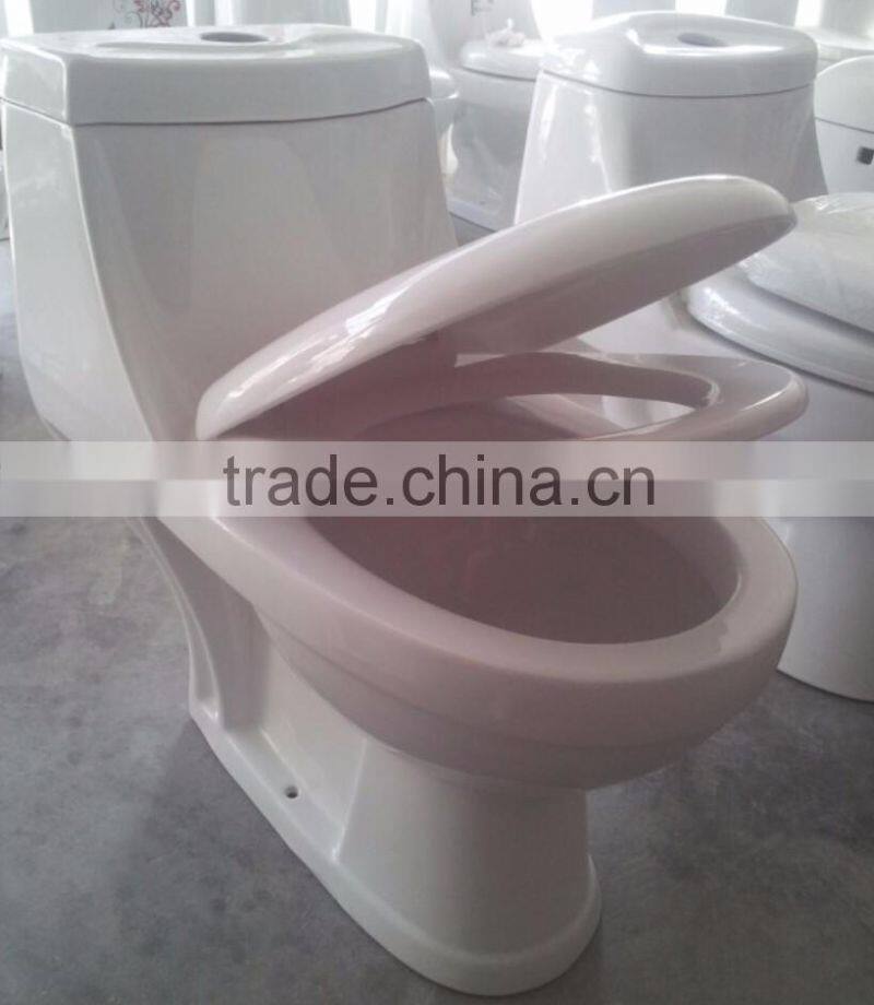 Hot selling ceramic sanitary ware washdown one piece bathroom toilet