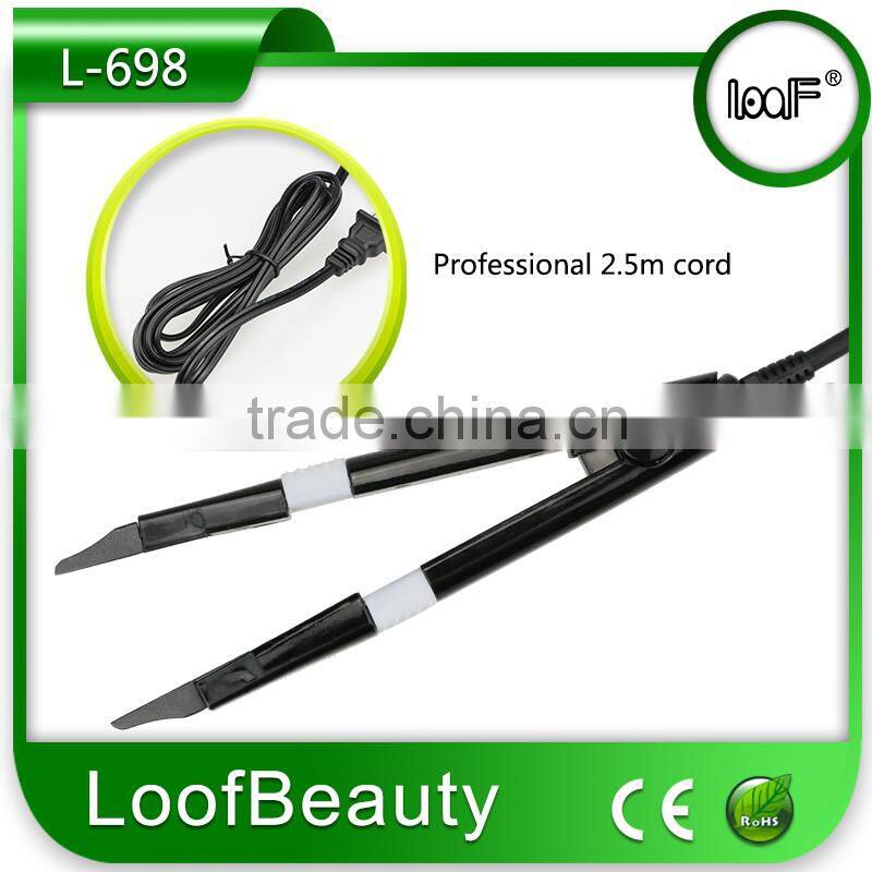 hair extensions heat fusion connector iron for U tip hair extensions