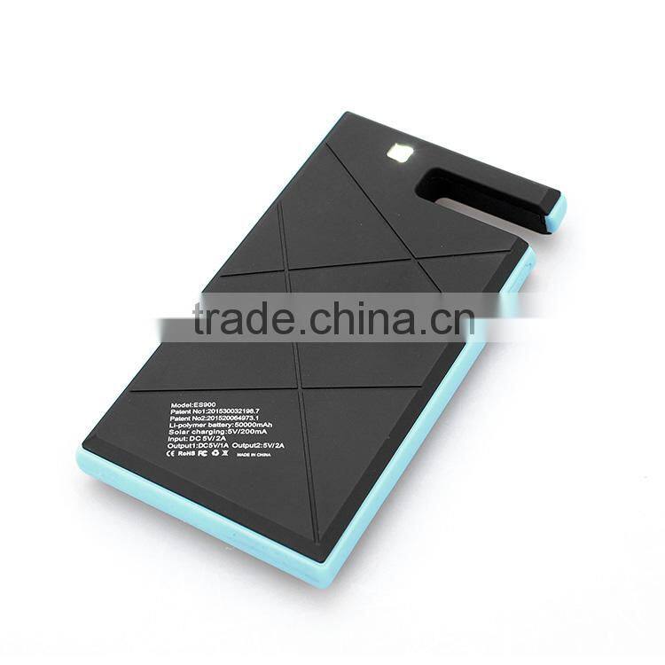 potable powerbank , solar power bank , promotion gift solar charger 8000mah