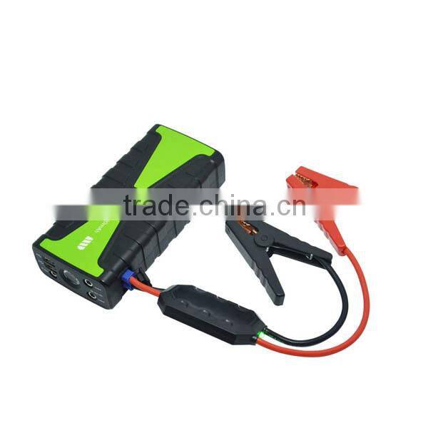 support 12V gasoline & diesel vehicle minus 45 degrees start lithium battery jump starter