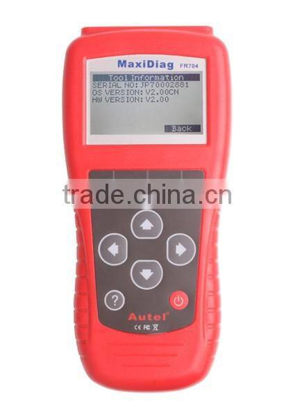 Last Version original autel maxidiag fr704 with factory price