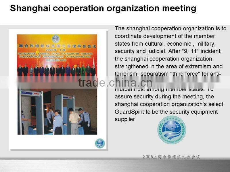 Security screening equipment x ray baggage scanning machine