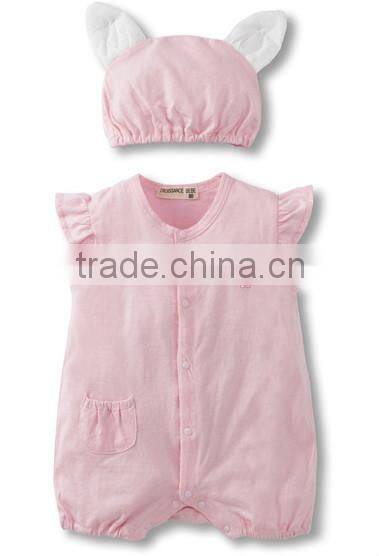 wholesale infant clothing summer cotton animal shape fashion clothes toddler baby bodysuit