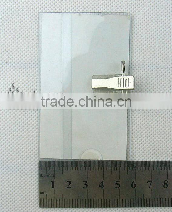 plastic candy business cards holder