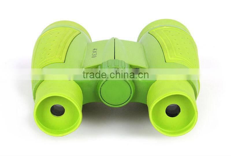 5X30 cheap toy gift small mini clean plastic ABS for children binocular toy telescope
