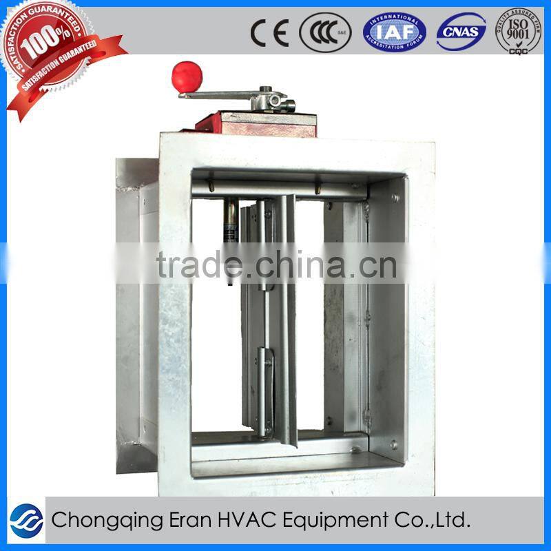 Smoke Exhaust and Fire Proof Damper for HVAC Systems