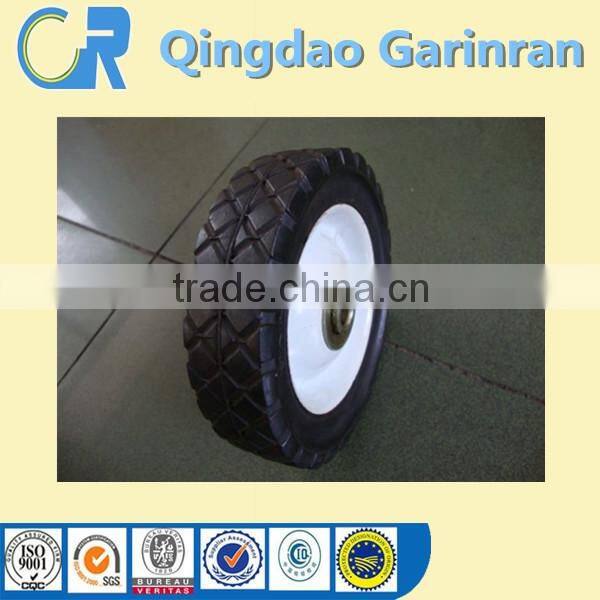 wholesale manufacture 4.00-8 rubber wheel for wheel barrow