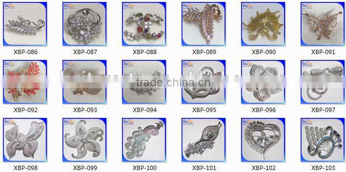 China Custom Fashion Swan Brooch/New Design Wedding Invitation Brooch Wholesale