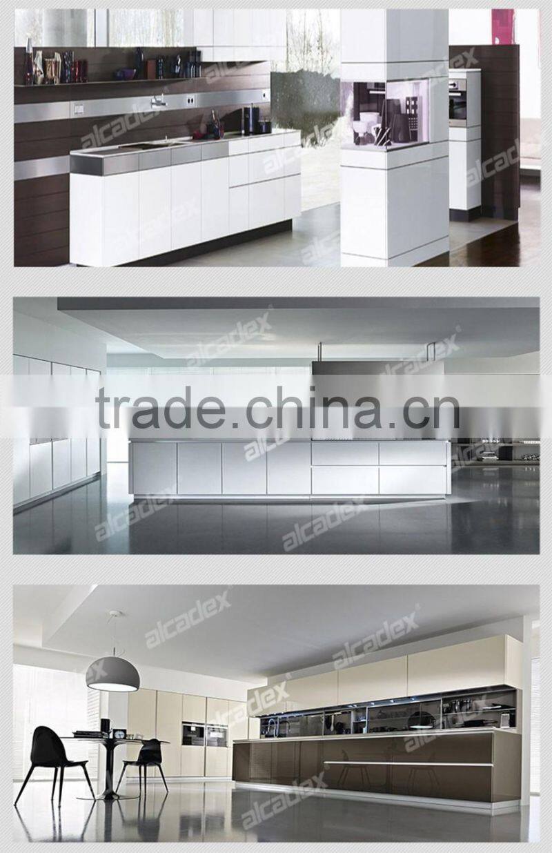 2016 hot sale china factory price of kitchen cabinet and high gloss acrylic kitchen cabinet door