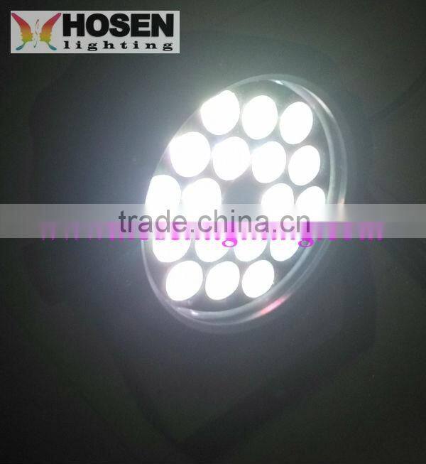 Waterproof 18*15W 5IN1 RGBWA LED PAR Light HS- P64-1815