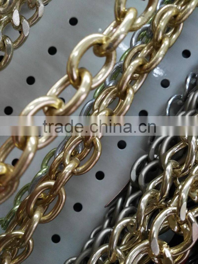 NBD Fashion clothing metal decorating neck chain,shoes chains, custom made chain