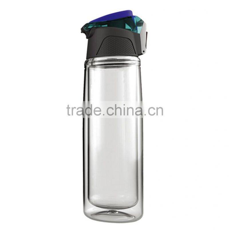 BPA Free Tritan water bottle with flip lid