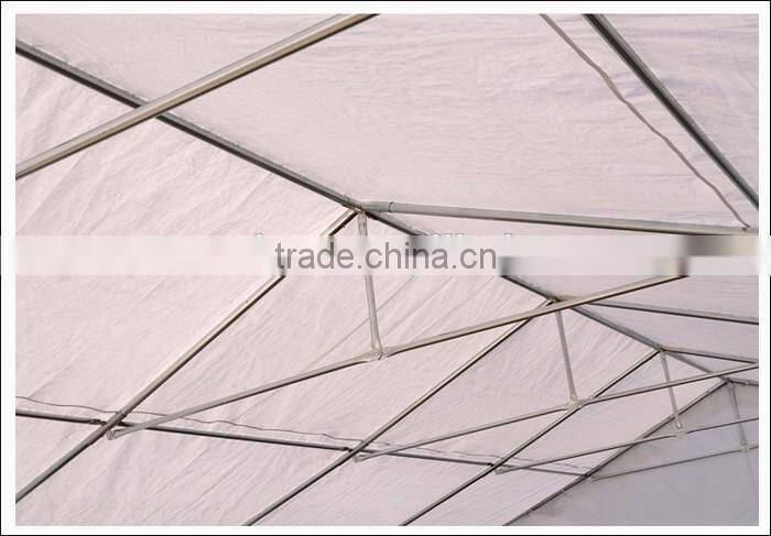 4x8m heavy duty white&blue PVC wedding tents with enhanced frame, pary tents, carports