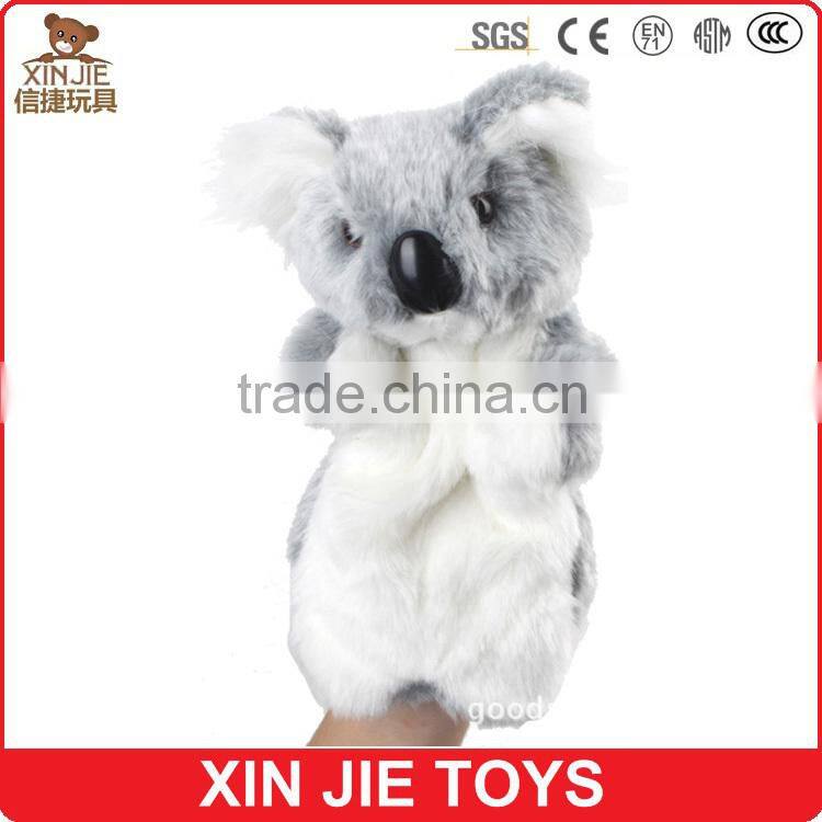 duck hand puppet customize plush duck hand puppet EN71 standard hand puppet