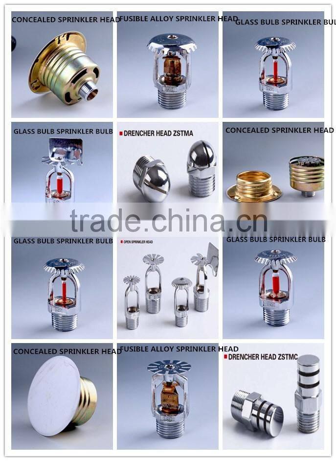 Factory price glass bulb fire sprinklers for fire fighting equipments