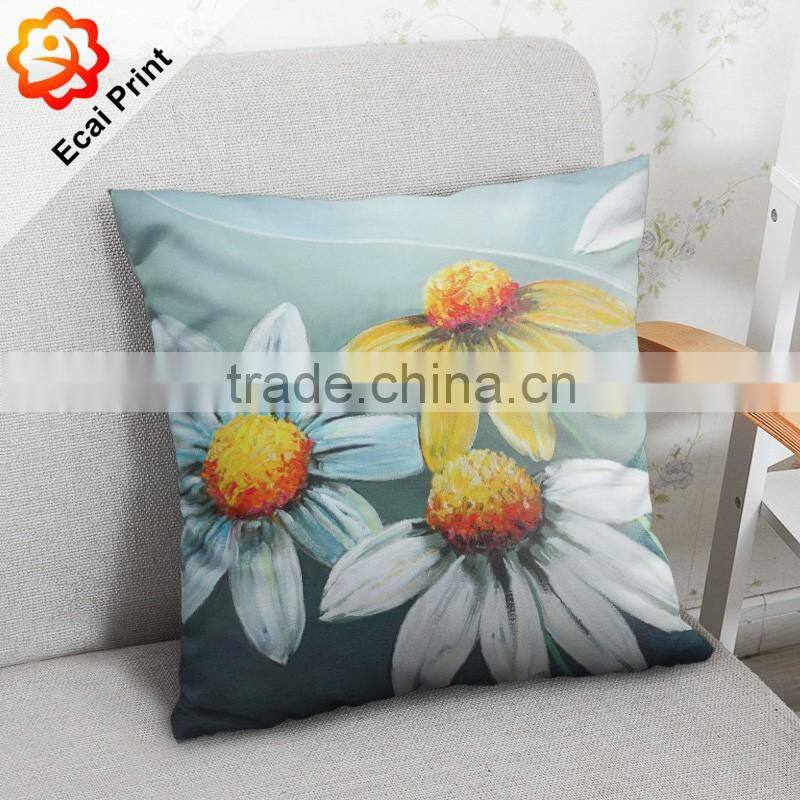 2016 colourful good-looking heat transfer Cushion with pattern