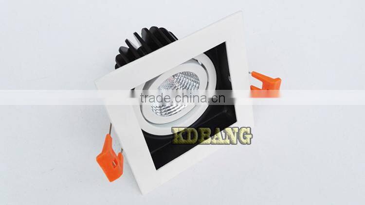 square down light led with 5w 7w