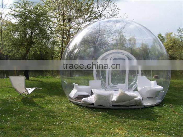 cheap inflatable transparent bubble tent dome tent for sale