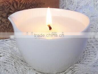 Factory price soy candle, top value sexual massage oil