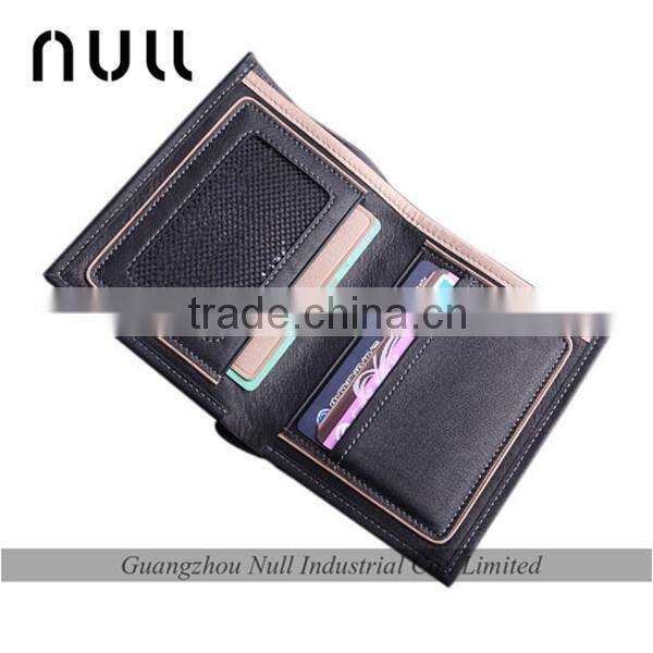 durable inner design fashion bilfold handmade wallet brand wallet for men