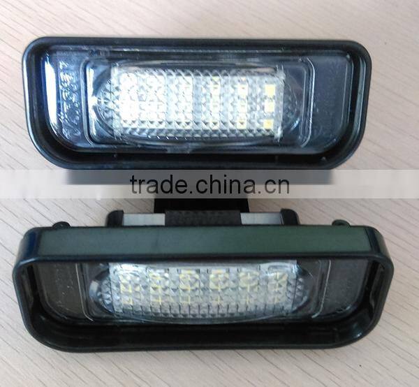 LED License light Number Plate Light Lamp For Mercedes W220 99-05 (S-class) with E-mark E4 CE ROHS Certificated